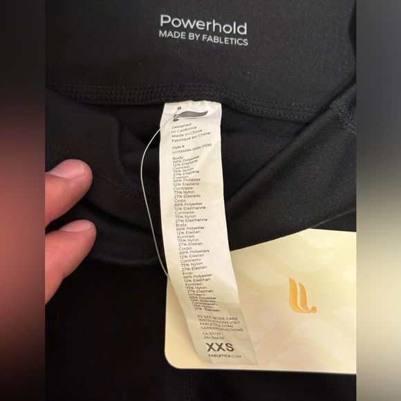 Fabletics Dynamic High-waisted Lattice Leggings 7/8 - Picture 4 of 7